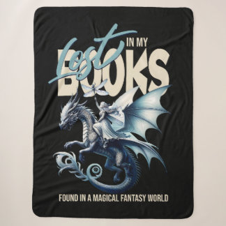 Dragon and Fairy & Fantasy - Buchliebhaber zitiere Sherpadecke