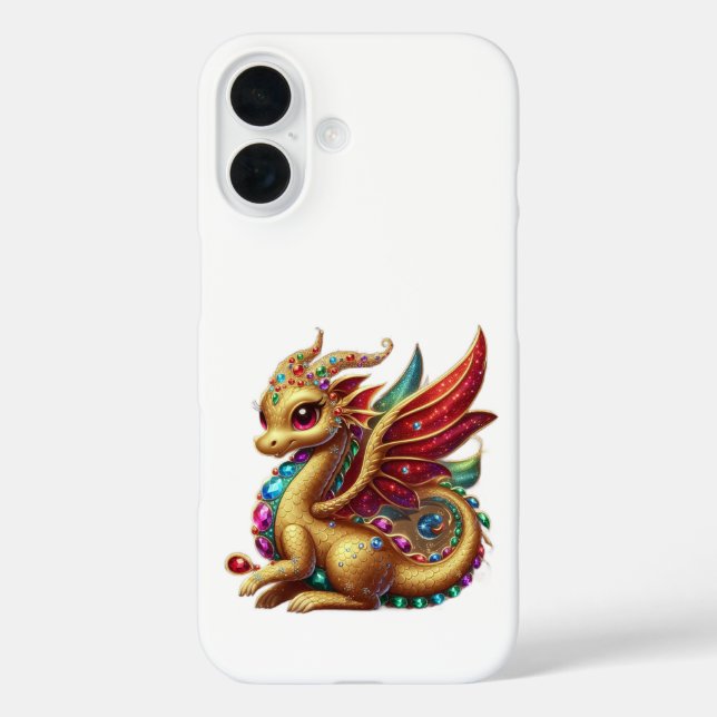Dragon Apple iPhone Case (Rückseite)