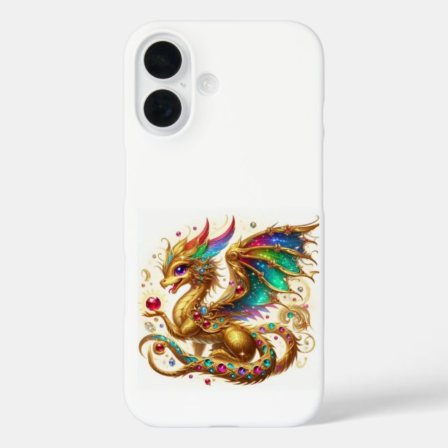 Dragon Apple iPhone Case (Rückseite)