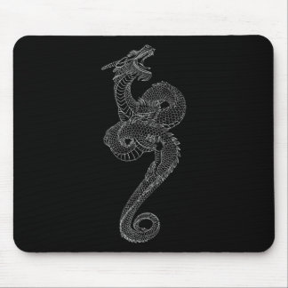 Dragon Art Tattoo Japan Traditionelle japanische G Mousepad