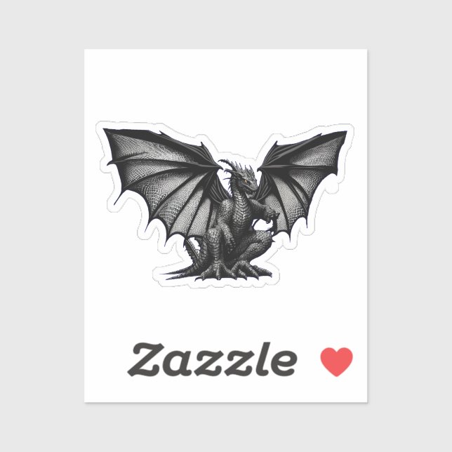 Dragon Aufkleber (Blatt)