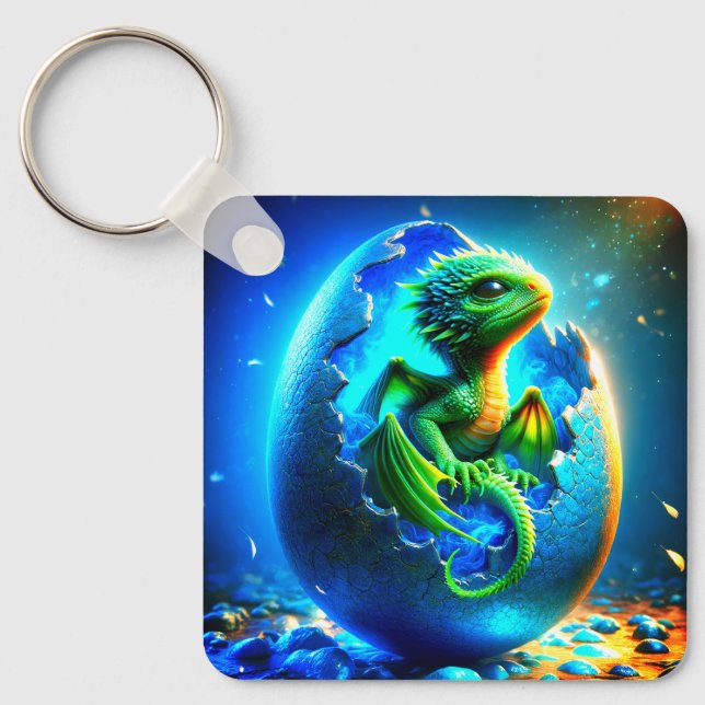 Dragon Baby Schlüsselanhänger (Vorderseite)