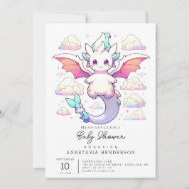 Dragon Baby Shower Einladung