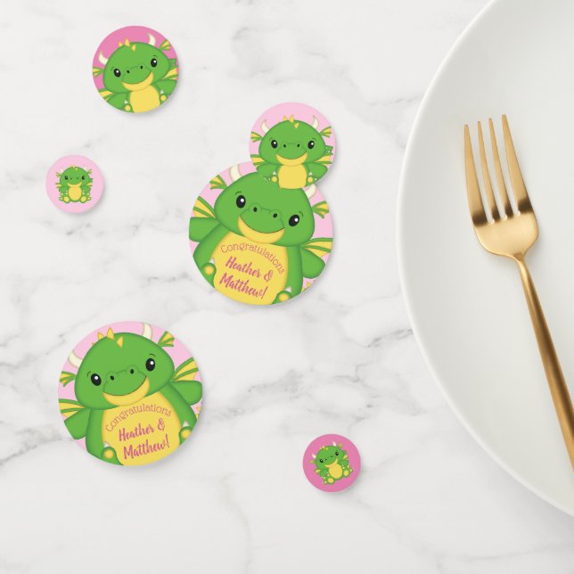 Dragon Baby Shower Konfetti (Gruppe)