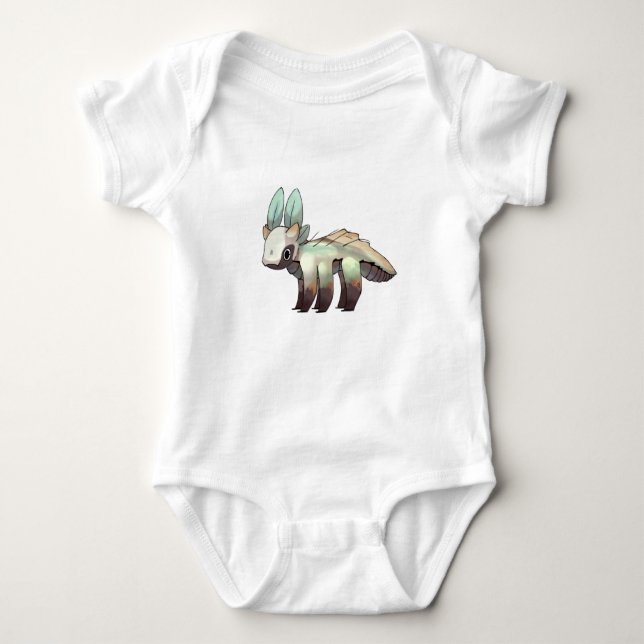 Dragon  baby strampler (Vorderseite)