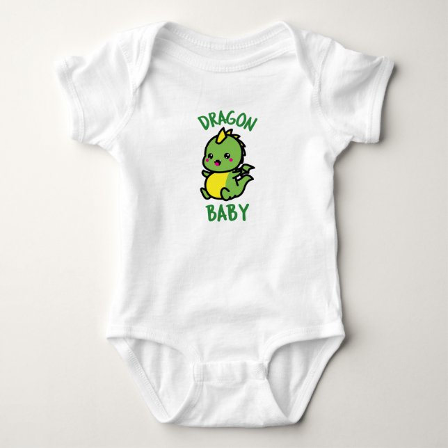 Dragon Baby Strampler (Vorderseite)