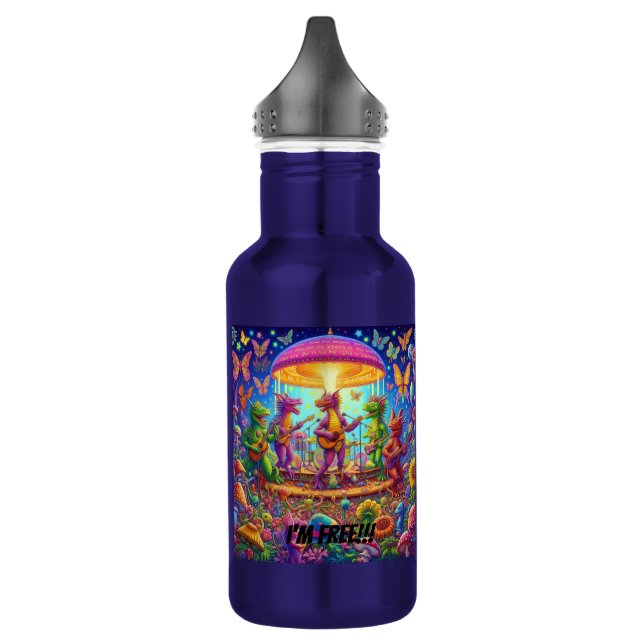 Dragon Band Jam Edelstahlflasche (Links)