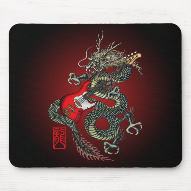 Dragon Bass 01 Mousepad (Vorne)