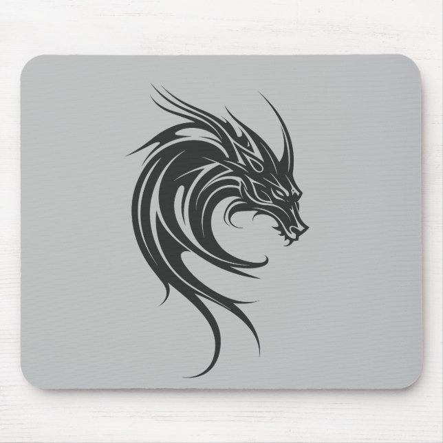Dragon Beast Creature Fantasy Legacy Vector Art Mousepad (Vorne)