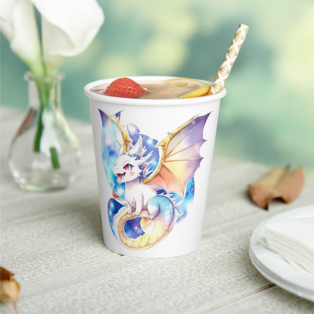 Dragon Birthday Pappbecher (In Situ)