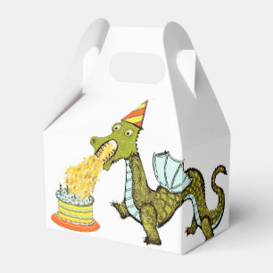 Dragon Birthday Party Geschenkschachtel