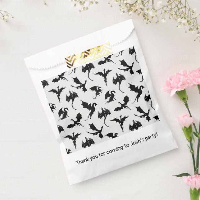 Dragon Birthday Party Geschenktütchen (Versiegelt)