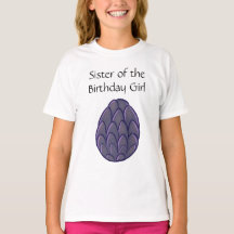 Dragon Birthday Sister T - Shirt