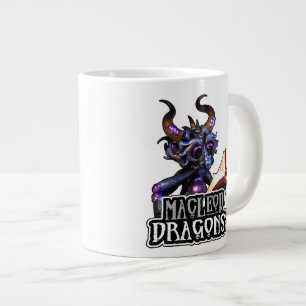 Dragon bleu 20oz de DM. Tasse enorme