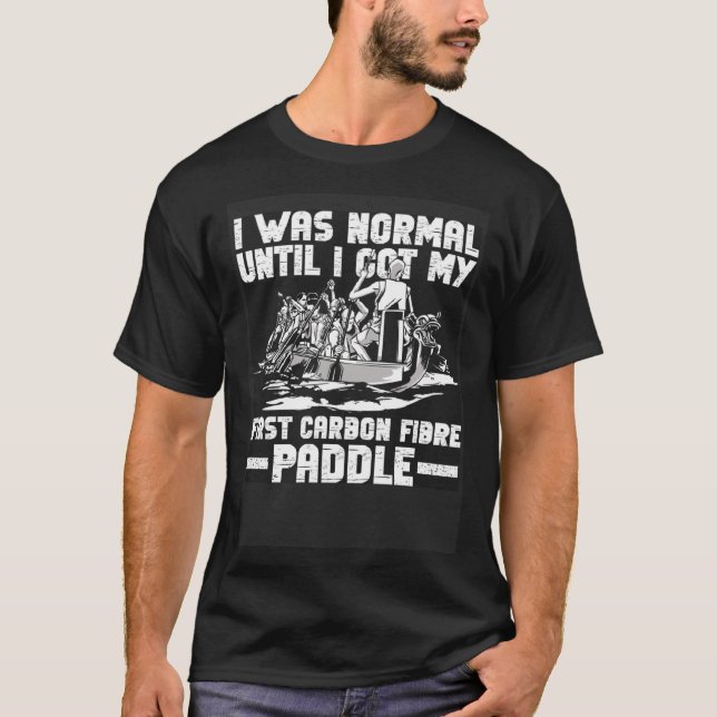 Dragon Boat And Dragon Boat Racing T-Shirt (Vorderseite)
