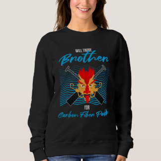 Dragon Boat Coach Quote for Dragonboat and Dragon  Sweatshirt