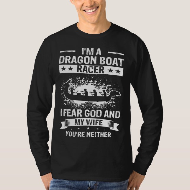 Dragon Boat Coach Quote for Dragonboat and Dragon  T-Shirt (Vorderseite)