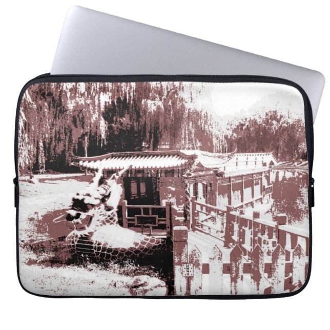 Dragon Boat Electronics Bag Laptopschutzhülle (Vorderseite)