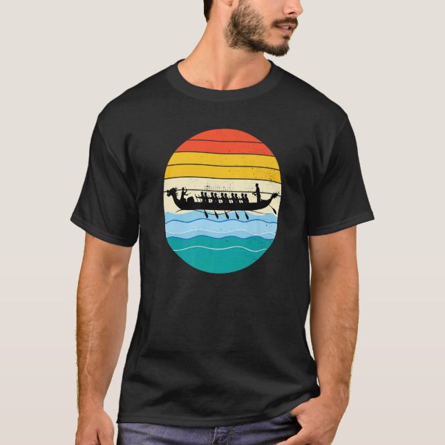 Dragon Boat Festival Racing Crew Paddling Water Sp T-Shirt (Vorderseite)