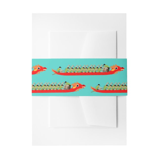 Dragon Boat Racing Einladungsbanderole (Vorderseite Beispiel)
