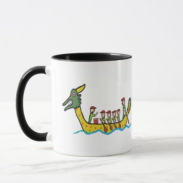 Dragon Boat Racing Tasse (Links)