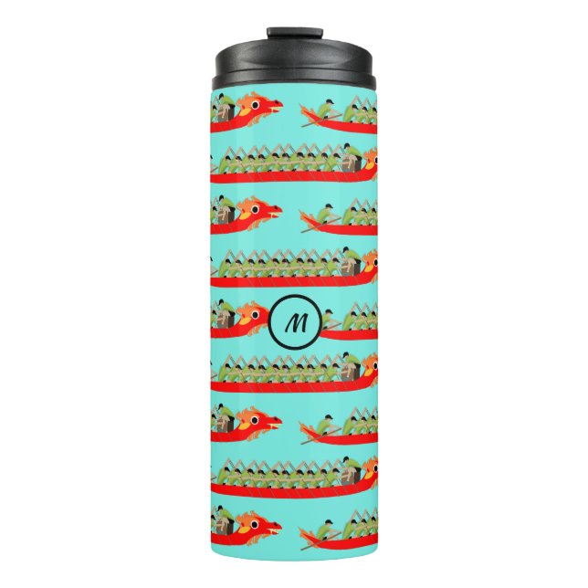 Dragon Boat Racing Thermosbecher (Vorderseite)