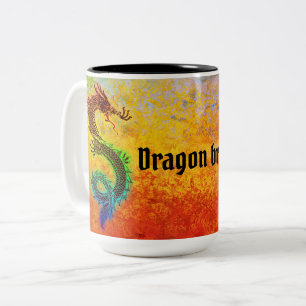 Dragon brun mug