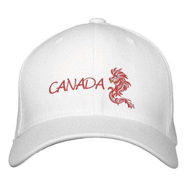 Dragon Canada, Bestickte Kappe (Vorderseite)