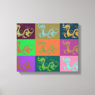 Dragon Canvas Print Leinwanddruck