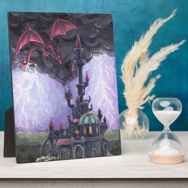 Dragon Castle Fotoplatte (Seite)