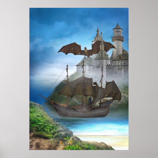 Dragon Castle Poster (Vorne)