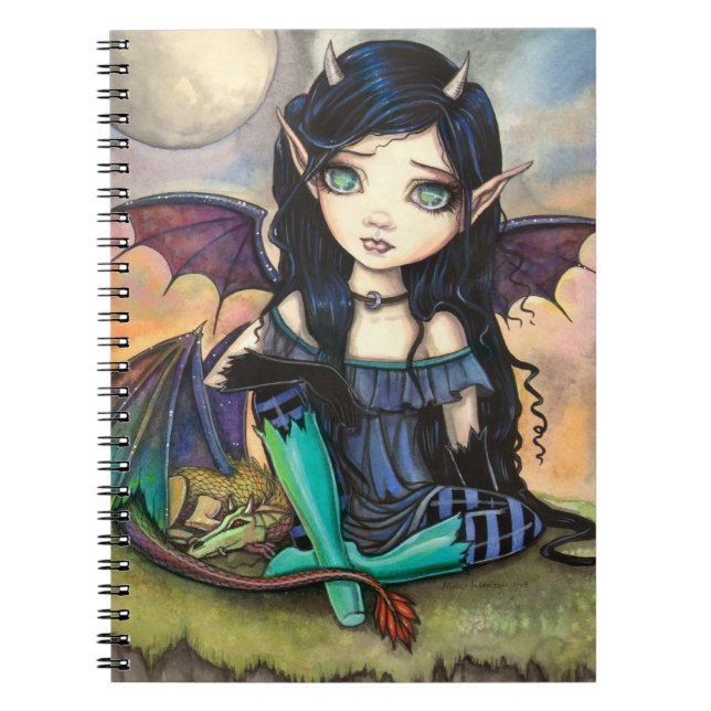 Dragon Child Cuge Big-Eye Fairy und Dragon Notizblock (Vorderseite)