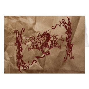 Dragon chinois, Dragon rouge, Imaginaire, Mytholog