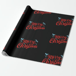 Dragon Christmas Wrapping Paper Geschenkpapier