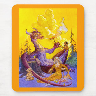 Dragon Cookout Mousepad