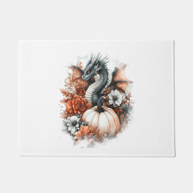 Dragon Country Pumpkin Fußmatte (Vorderseite)