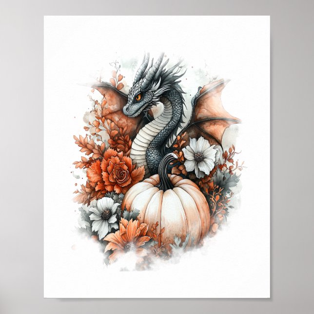 Dragon Country Pumpkin Poster (Vorne)