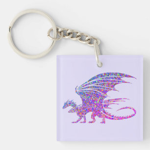 Dragon de mosaïque Extraordinaire violet