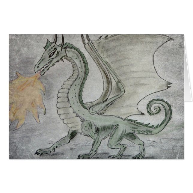 Dragon de respiration incendie (Devant horizontal)