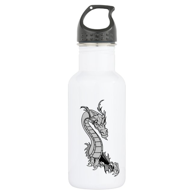 Dragon Design Edelstahlflasche (Vorderseite)