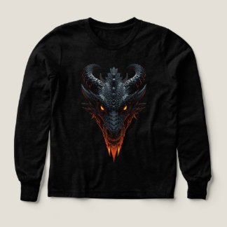 Dragon Dominion – Luxe T-Shirt Dragon Noir Puissan
