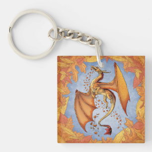 Dragon d'Orange d'Automne Nature Imaginaire Art