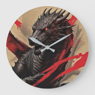 Dragon Dreamscape Wall Clock Große Wanduhr
