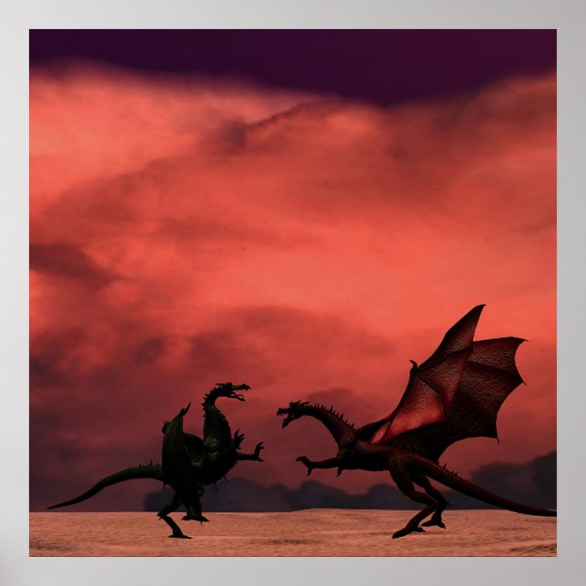 Dragon Duel Poster (Vorne)