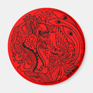 Dragon et aimant de Phoenix