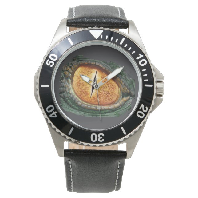 Dragon Eye Design Inspiriert von Roberto "Dragon E Armbanduhr (Vorderseite)