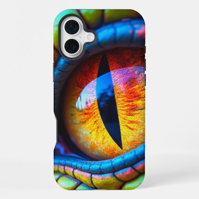 Dragon Eye Phone Case iPhone 16 Plus Hülle (Rückseite)