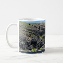 Dragon Face Rock Cliffs Skye Kaffeetasse