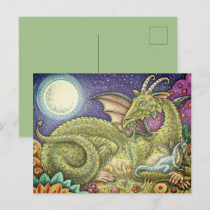 DRAGON FAMILY NÄCHSTE GENERATION, WIMSISCHE FANTAS POSTKARTE