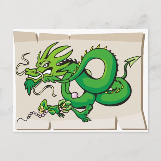 Dragon Fantasy 1 Postkarte (Vorderseite)